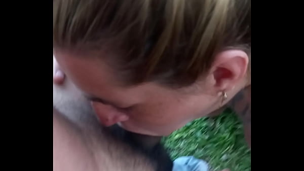 Masturbate outdoor ends with deep anal