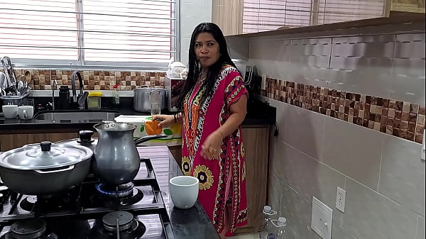 Hot mature woman gets fucked by her stepson